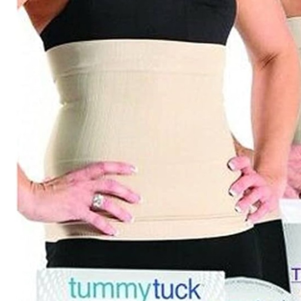 NEW Tummy Tuck Miracle Slimming Belt Sz 2 Shaping Tummy Control Contouring